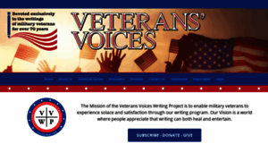 Veteransvoices.org thumbnail