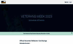 Veteransweeknyc.org thumbnail