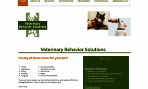 Veterinarybehaviorsolutions.com thumbnail