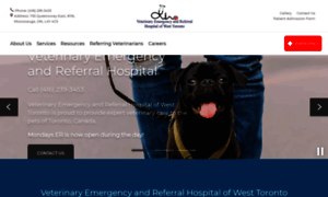 Veterinaryemergencyhospitalofwesttoronto.com thumbnail
