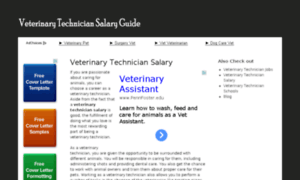 Veterinarytechniciansalaryguide.org thumbnail