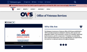 Vets.delaware.gov thumbnail