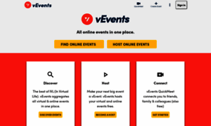 Vevents.com thumbnail