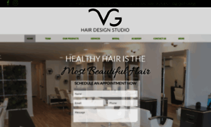 Vghairdesignstudio.com thumbnail