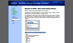 Vhffs.org thumbnail