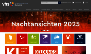 Vhs-bielefeld.de thumbnail