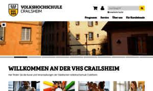 Vhs-crailsheim.de thumbnail