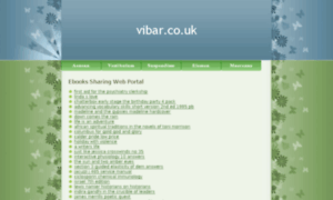 Vibar.co.uk thumbnail