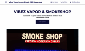 Vibez-smoke-shop.business.site thumbnail