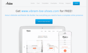 Vibram-toe-shoes.com thumbnail