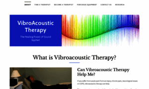 Vibroacoustictherapy.com thumbnail