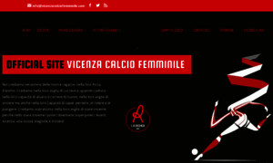 Vicenzacalciofemminile.com thumbnail