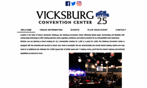 Vicksburgconventioncenter.com thumbnail