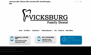 Vicksburgfamilydentalgroup.com thumbnail