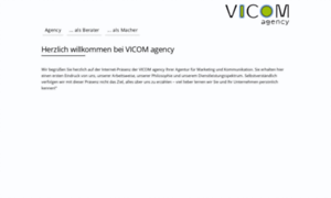 Vicom-agency.de thumbnail