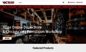 Vicsdrumshop.com thumbnail