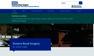 Victoriaroadsurgery.nhs.uk thumbnail