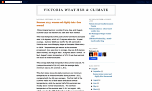 Victoriaweatherandclimate.blogspot.com thumbnail