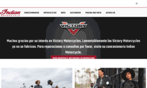 Victorymotorcycles.es thumbnail