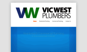 Vicwestplumbers.com thumbnail