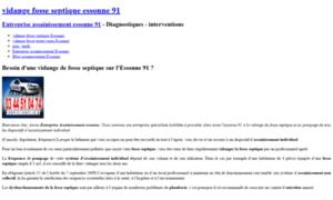 Vidangefosseseptique91.fr thumbnail