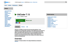 Vidcoder-x86.updatestar.com thumbnail