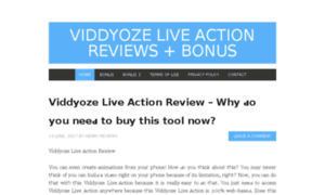 Viddyozeliveaction-reviewz.com thumbnail
