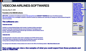 Videcom-airlines-softwares.blogspot.com thumbnail