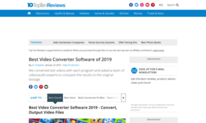 Video-converter-software-review.toptenreviews.com thumbnail