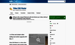 Video-edit-master.en.lo4d.com thumbnail