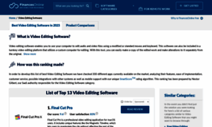 Video-editing.financesonline.com thumbnail