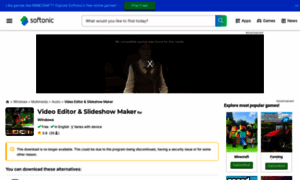 Video-editor-slideshow-maker.en.softonic.com thumbnail