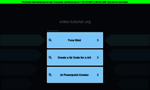 Video-tutorial.org thumbnail
