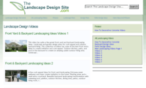 Video.the-landscape-design-site.com thumbnail