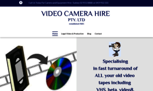 Videocamerahire.com thumbnail