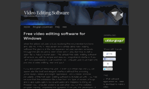 Videoeditingsoftwarefree.biz thumbnail