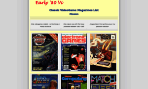 Videogamemags.com thumbnail