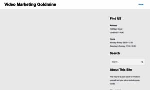 Videomarketinggoldmine.co.uk thumbnail