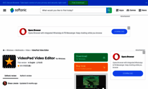 Videopad-video-editor.en.softonic.com thumbnail