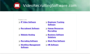Videorecruitingsoftware.com thumbnail