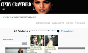 Videos.cindycrawford.biz thumbnail
