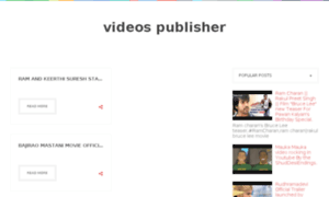 Videospublisher.blogspot.in thumbnail