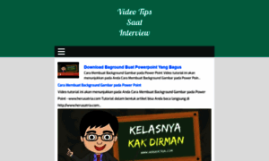 Videotipssaatinterview.blogspot.com thumbnail