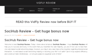 Vidflyreviews.com thumbnail
