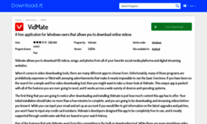 Vidmate.en.download.it thumbnail