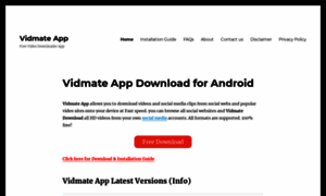 Vidmateapps.co thumbnail