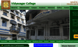 Vidyasagarcollege.edu.in thumbnail