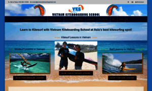 Vietnamkiteboardingschool.com thumbnail