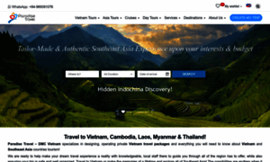 Vietnamparadisetravel.com thumbnail