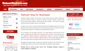 Vietnamvisaform.com.au thumbnail